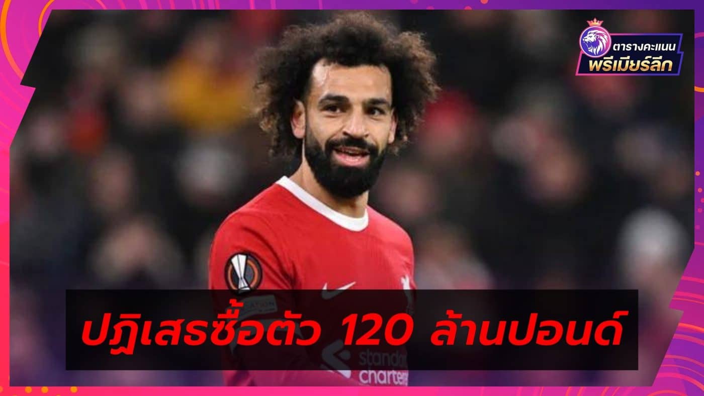 Liverpool rejects £120m offer to buy Salah