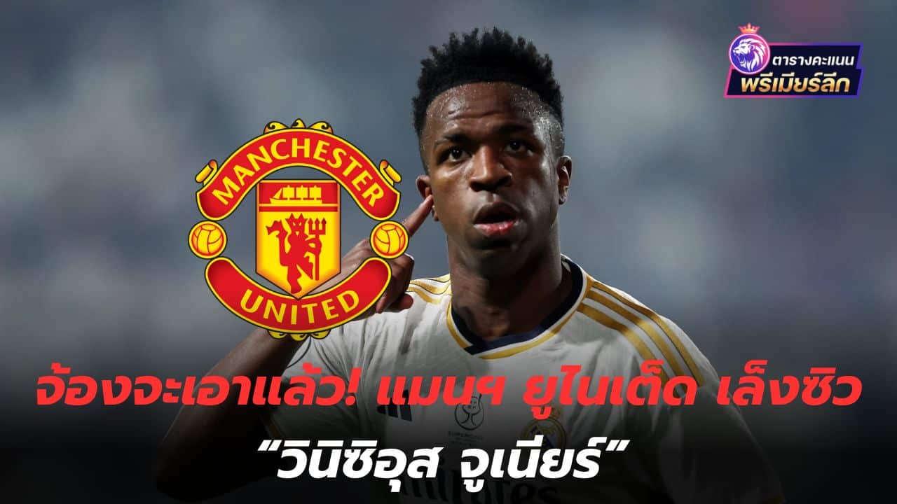 I'm looking to get it! Manchester United looks to sign "Vinicius Junior"