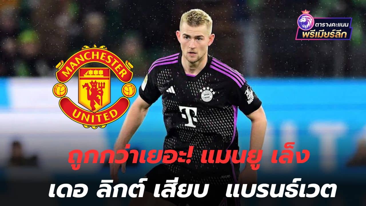 Much cheaper! Manchester United eye Mattijs de Ligt for Jarrad Branthwaite