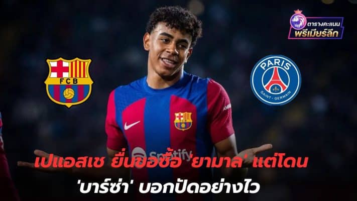 Not for sale! PSG applied to buy 'Yamal' but was quickly rejected by 'Barca'.